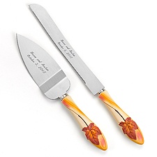 Simply Autumn Knife and Server Set