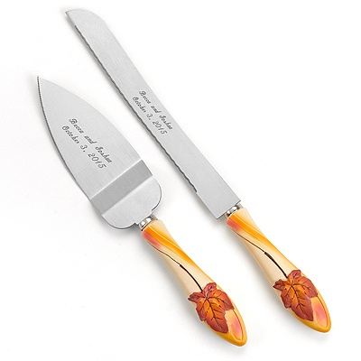 Simply Autumn Knife and Server Set