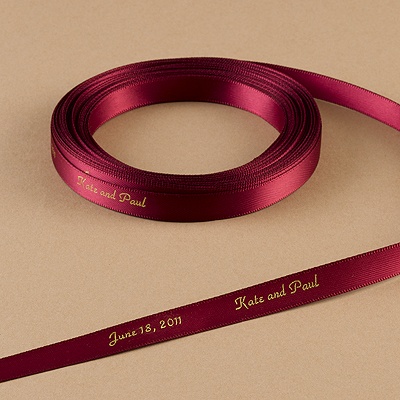 Personalized Satin Ribbon