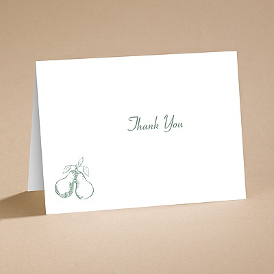 Perfect Pair - Thank You Card and Envelope