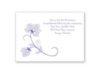 Floral Detail - Reception Card