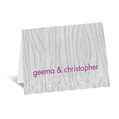 Natural Touch - Thank You Card and Envelope