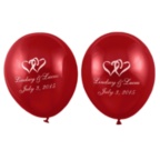 Red Balloons - Personalized