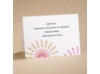 Sunny Days - Reception Card