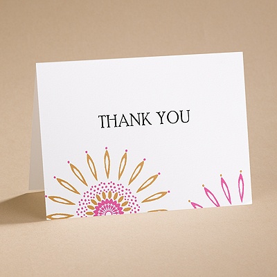 Sunny Days - Thank You Card and Envelope