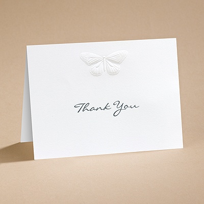 Nature's Elegance - Thank You Card and Envelope