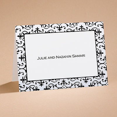 Dramatically Fashionable - Note Card and  Envelope