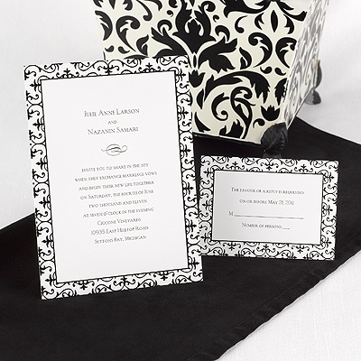 Dramatically Fashionable - Invitation