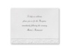 Vintage - Reception Card
