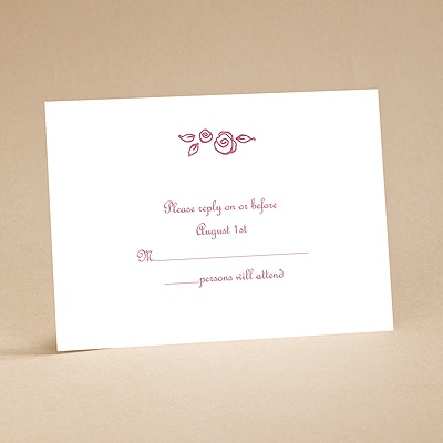Whimsy - Respond Card and Envelope