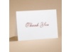 Bright White Thank You Card and Envelope