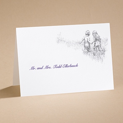 Through the Years - Informal Card and Envelope
