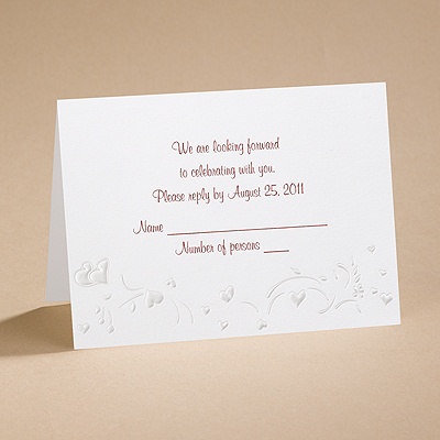 Carefree - Respond Card And Envelope