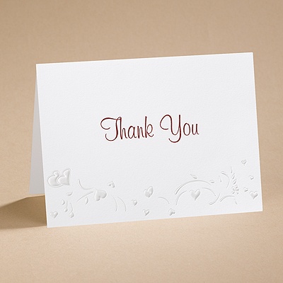 Carefree - Thank You Card And Envelope