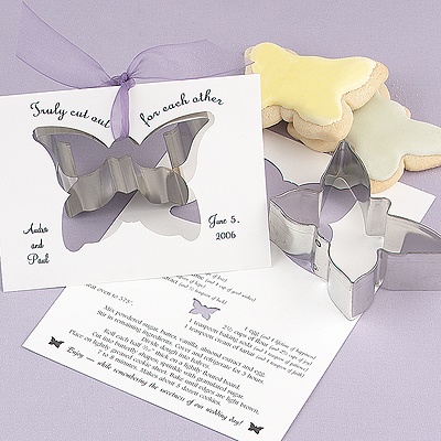 Wedding Cookie Cutters on Wedding Reception Accessories    Favors    Butterfly Cookie Cutter