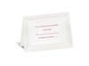 All Buttoned Up - White Respond Card and Envelope