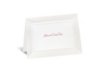 All Buttoned Up - White Note Card and Envelope