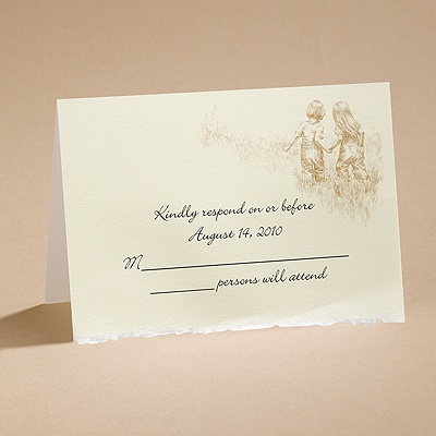 Walk Of Life - Respond Card And Envelope