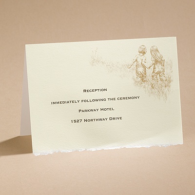 Walk Of Life - Reception Card