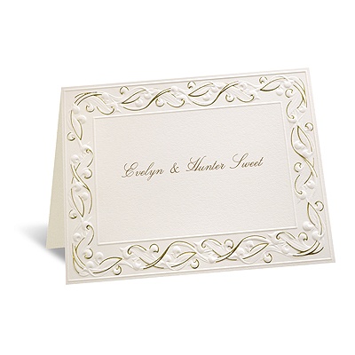 Gold Rush - Note Card and Envelope