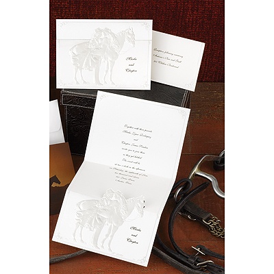 Western Wedding - Invitation