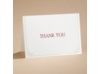 Western Wedding - Thank You Card and Envelope