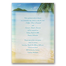 Paradise Found - Invitation