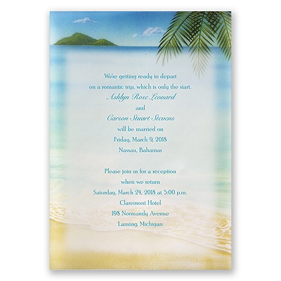 Paradise Found - Invitation