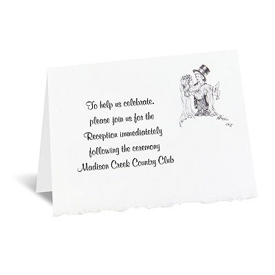 Playful Love - Reception Card