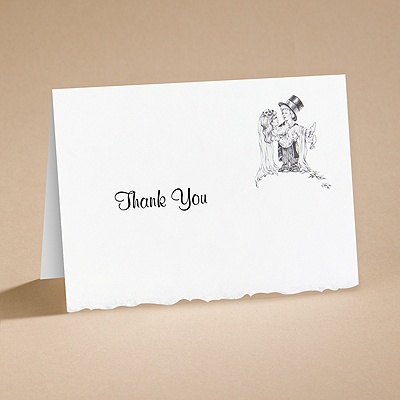 Playful Love - Thank You Card and Envelope