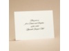 Simplicity - Reception Card