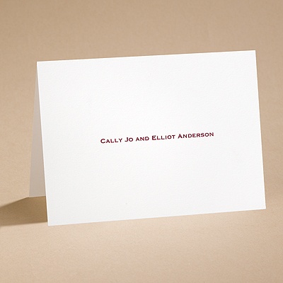 Simplicity - Informal Card and Envelope