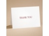 Simplicity -Thank You Card and Envelope