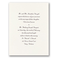 Simplicity - Invitation