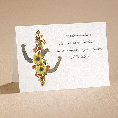 Down Home Luck - Reception Card
