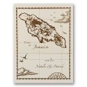 Jamaica Treasure Map - Invitation