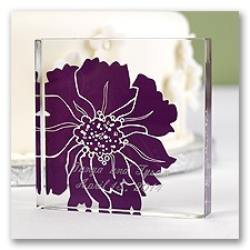 Purple Flower Cake Top