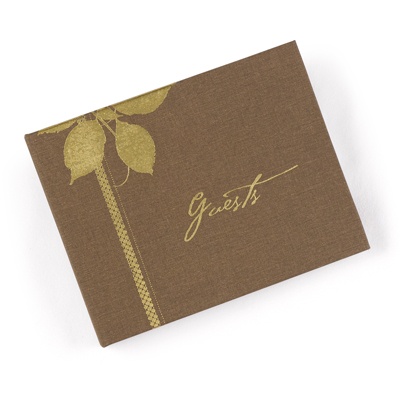 Natural Tone Guest Book