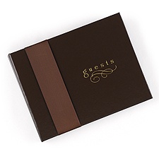 Chocolate Guest Book