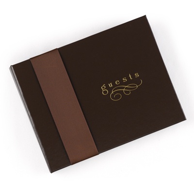 Chocolate Guest Book
