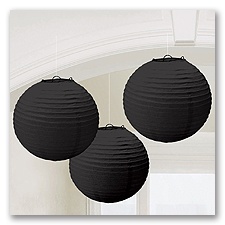 Paper Lanterns - Black