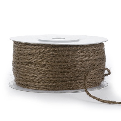 Jute Cord - 50 Yards - Chocolate