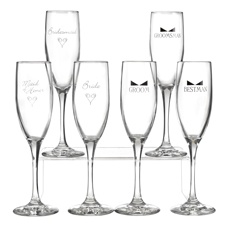 Bridal Party Flutes