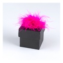 Hot Pink Feather Accents