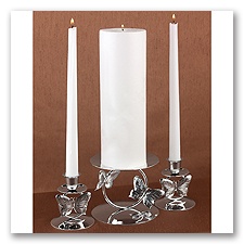 Butterfly Candle & Stand Option