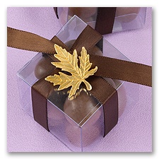 Gold Maple Leaf Charm