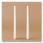 White Taper Candles
