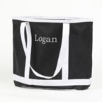 Black - Colorful Personalized Tote Bags