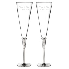 Majestic Toasting Flutes