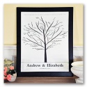 Family Tree Signature Canvas